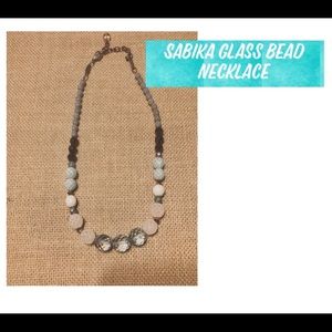 Sabika Glass Bead Necklace
